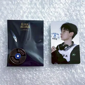 super junior SUPER RECORDS 배지 트레이딩 카드 은혁