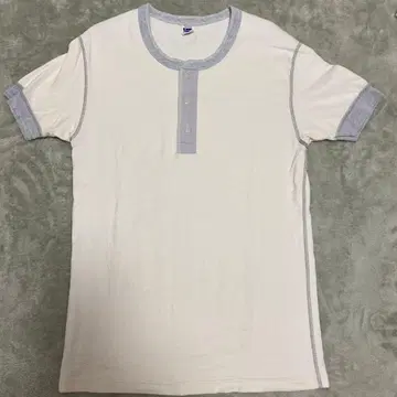 페로우즈 화이트 헨리넥 T셔츠