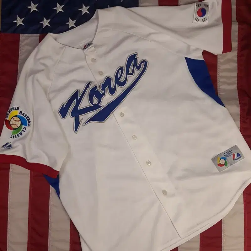 오리지날 마제스틱 WBC 코리아 야구 유니폼