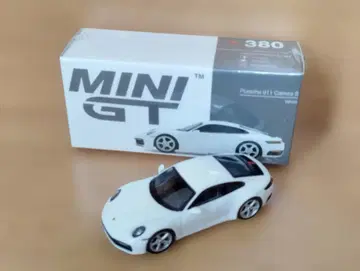 MINI GT 1/64 포르쉐 911 까레라 S 화이트 380