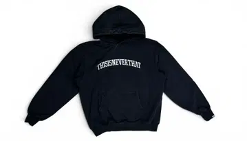 THISISNEVERTHAT 아치 로고 후드티 블랙 L