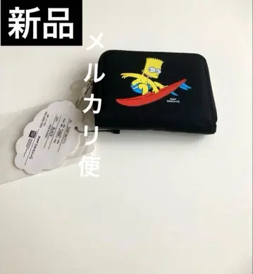 [새상품] 심슨 바트 서핑 지퍼 지갑 패스 케이스