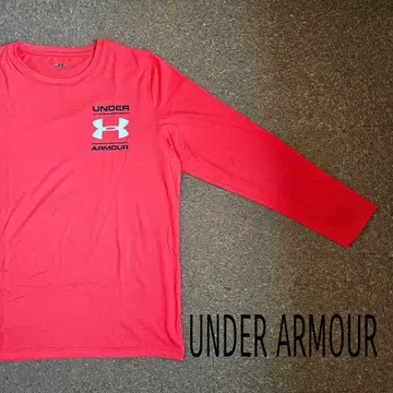 UNDER ARMOUR 긴팔 티셔츠 레드 XXL