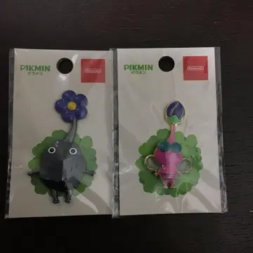 피크민 Nintendo Osaka 깃털 피크민 바위 피크민 배지
