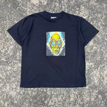 90s~ VOLCOM 아트 그래픽 스케이트 T셔츠 레어