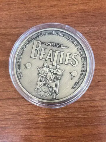 THE BEATLES 비틀즈 기념 메달 코인 1960-1970