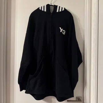 Y-3 와이쓰리 후드 라인 풀 집업 후드티