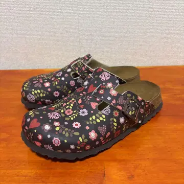 버켄스탁 보스턴 꽃무늬 24cm 37 사보 샌들