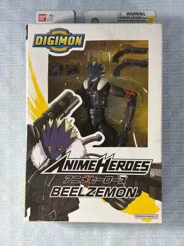 Anime Heroes 벨제브몬 디지몬 테이머즈 피규어
