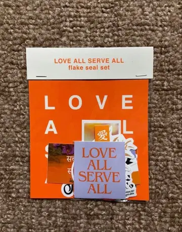 후지이 카제 LOVE ALL SERVE ALL flake seal set