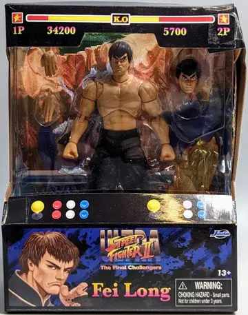 Jada toys 액션 피규어 울트라 스트리트 파이터 II 페이롱