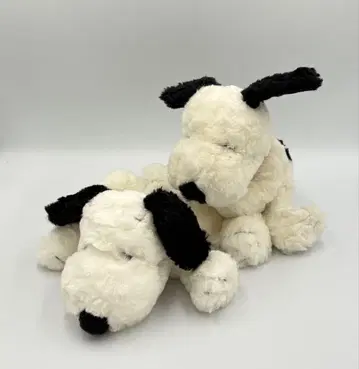 요시토쿠 쿠타쿠타 스누피 봉제 인형 2개