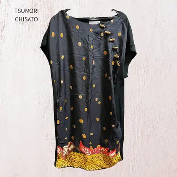 TSUMORI CHISATO 반팔 상의 블랙