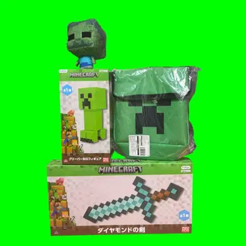 [ Minecraft ] 프라이즈 굿즈 4종 세트