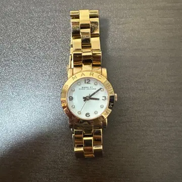MARC BY MARC JACOBS 여성용 손목시계 핑크 골드