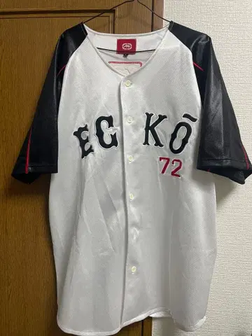 ECKO UNltd 에코 리미티드 로고 자수 베이스볼 셔츠