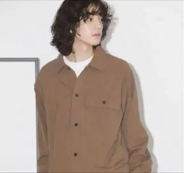 나노 유니버스 실키 스트라이프 저지 블루종