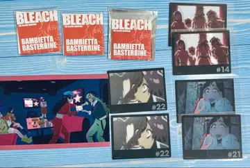 BLEACH 스퀘어 캔뱃지 밤비에타 랜덤 카드 밤비즈 지젤