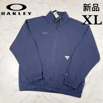 새상품 OAKLEY 남성용 긴팔 저지 자켓 네이비 XL 사이즈