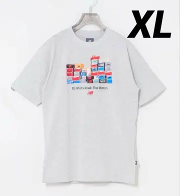 new balance 박스 T셔츠 XL
