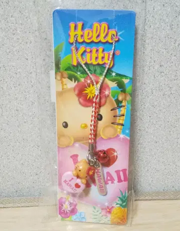 초레어 Hello Kitty 스트랩 하와이 한정판 헬로키티 일광화상