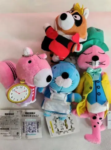 [ 4종 세트 ] 보노보노 봉제 인형 앨리스 마스코트