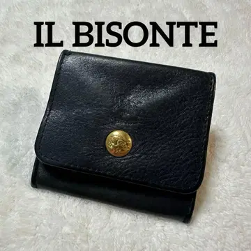 IL BISONTE 일비종떼 가죽 코인 케이스 동전 지갑 코인 퍼스