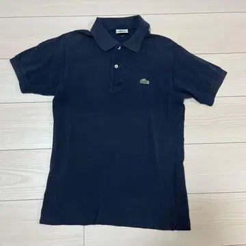 LACOSTE 라코스테 반팔 피케 셔츠 네이비