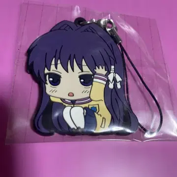 Key CLANNAD 클라나드 후지바야시 쿄 라버 스트랩