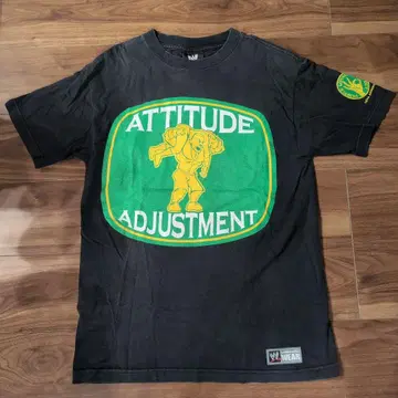 WWE 존 시나 ATTITUDE ADJUSTMENT 티셔츠 M 사이즈