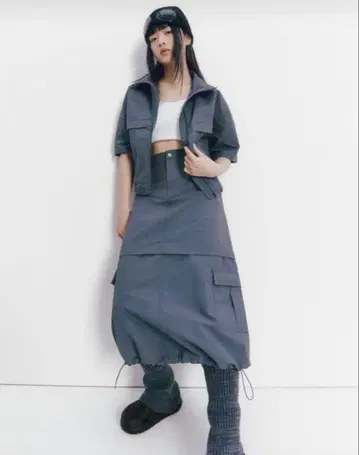 OIOICOLLECTION [ NewJeans ] 2WAY 나일론 스커트