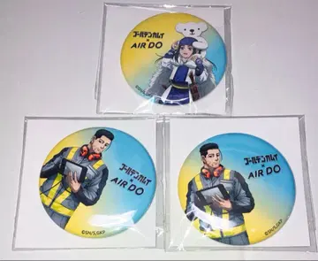 골든 카무이 AIRDO 에어두 오가타 아시리파 캔뱃지