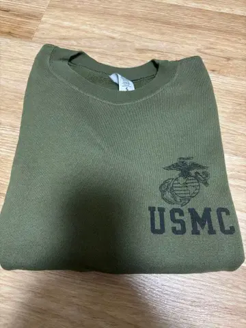 [ 미군 실물 ] USMC 트레이닝복 S 카키 밀리터리