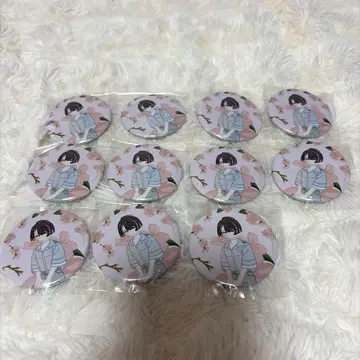 18TRIP 카가야 소우시 캔뱃지 Botania 에이트리