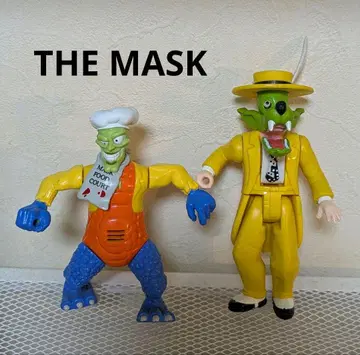 레어! THE MASK 변신 이후 기믹 피규어 2점 짐 캐리