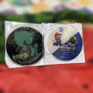 마리오 원더, 루이지 맨션 2 예약 특전 코스터