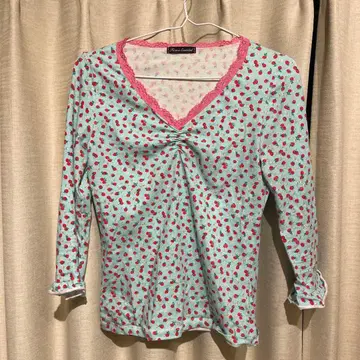 shop faerie little strawberry lace top