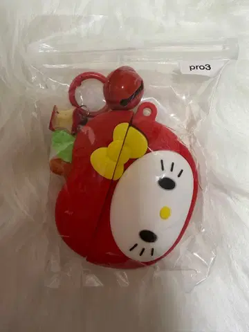 Hello Kitty 사과형 AirPods Pro 케이스