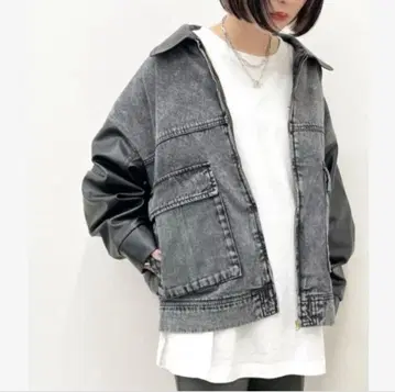 apres jour mignon 모듬 포켓 블루종