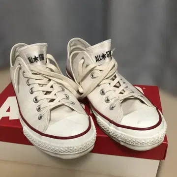 Converse All Star 로우컷 화이트