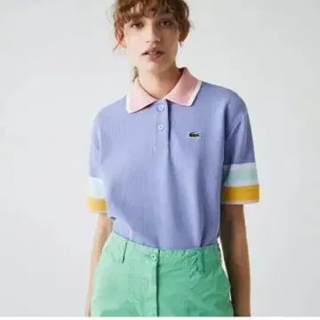 [ LACOSTE ] 라코스테 와플 피케 셔츠 새상품급
