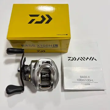 다이와 DAIWA 24BASS X100H 베이트 릴 왼쪽 핸들