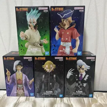 Dr.STONE 닥터스톤 FIGURE 피규어 5점 세트