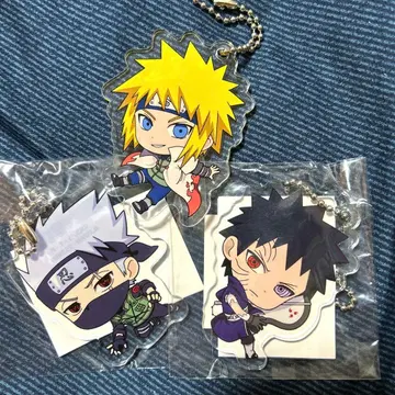 NARUTO 미나토 카카시 오비토 프리미엄 반다이 가샤폰 복권