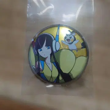 포켓몬 센터 카미츠레 에몽가 캔뱃지 트레이너 BW2