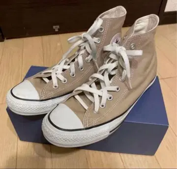 [ 즉시 구매 OK ] 컨버스 올스타 하이컷 베이지 26cm