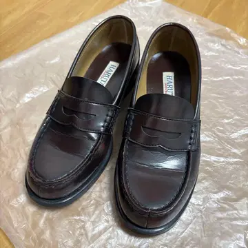 HARUTA 로퍼 다크 브라운 24.5cm