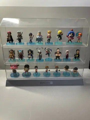 ONE PIECE 원피스 컬렉션 식품 완구 피규어 모음 케이스 포함
