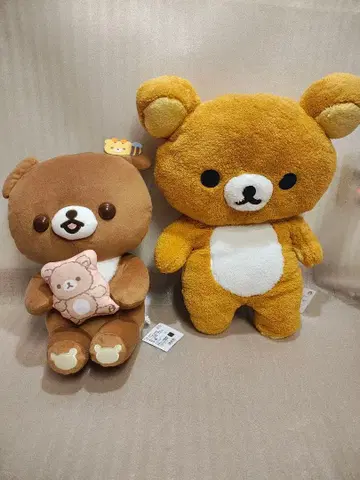 2세트 리락쿠마 봉제 인형