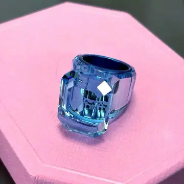 1/Swarovski/스와로브스키/Lucent/칵테일 반지/블루
